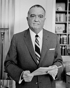 J. Edgar Hoover, diretor da CIA, foi o mentor do COINTELPRO (Foto: Wikimedia Commons)