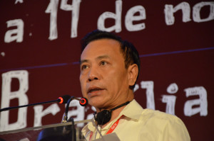 Tran Dac Loi, representante do Partido Comunista do Vietnã no 14º Congresso