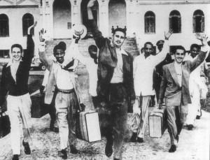Rebeldes libertados em maio de 1955